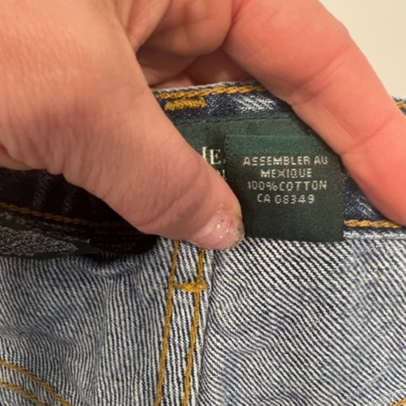 Ralph Lauren Blue Straight Leg Jeans - Picture 3 of 10
